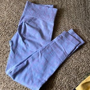 Gym shark light blue adapt seamless leggings